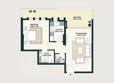 1 Bedroom